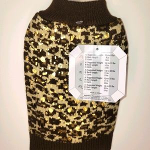 Leopard Print Puppy Clothes